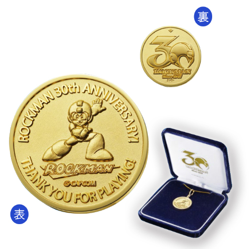 洛克人 30 週年純金模型 與紀念幣 懷舊又高貴的紀念商品 - 電腦王阿達