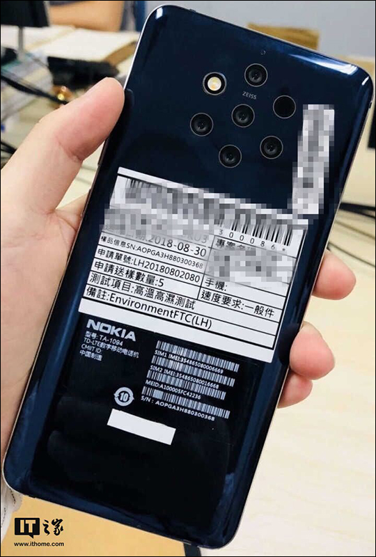 Nokia 9 新渲染曝光，5 鏡頭主相機、沒有瀏海螢幕 - 電腦王阿達