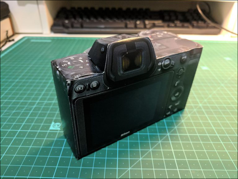 Nikon Z7 自己 DIY 組一台吧！紙製模型圖檔免費下載 - 電腦王阿達
