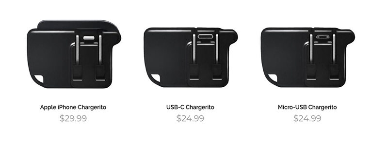 出門不怕忘了充電器，超迷你 Chargerito 可瞬間變身手機充電座也能當鑰匙圈用 - 電腦王阿達