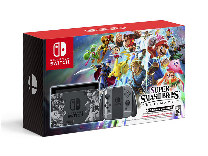 《 任天堂明星大亂鬥 特別版 》確認推出 Nintendo Switch 主機同捆組合 - 電腦王阿達 《 任天堂明星大亂鬥 特別版 》確認推出 Nintendo Switch 主機同捆組合 - 電腦王阿達