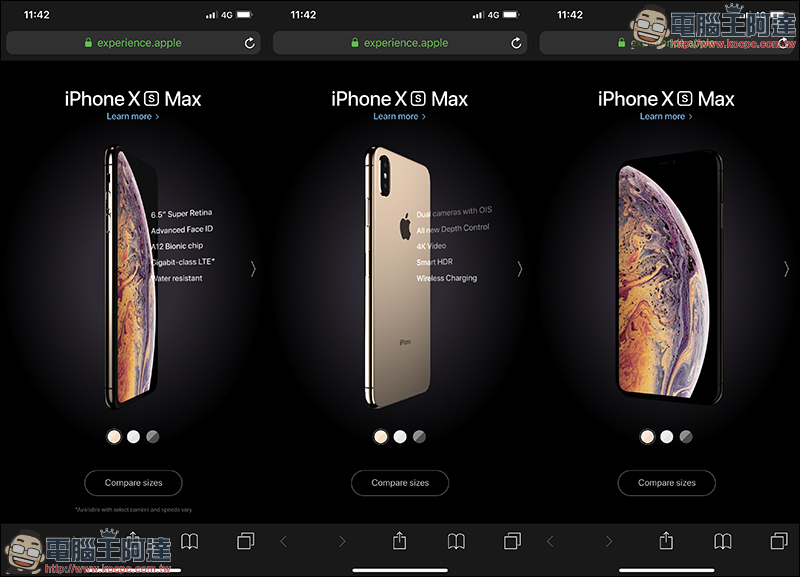 Apple 悄悄推出 iPhone XS/ XS Max 的 3D互動網頁 - 電腦王阿達 Apple 悄悄推出 iPhone XS/ XS Max 的 3D互動網頁 - 電腦王阿達
