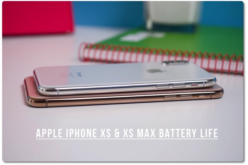 The iPhone XS and Max do fine on the battery life test but fall short of one Apple claim
