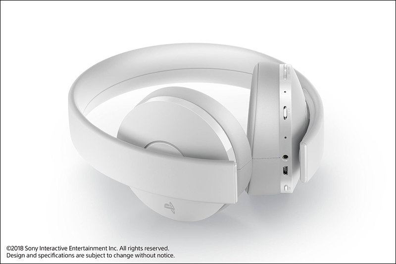 PlayStation 4 平台無線耳罩式耳機組 推出限量白色款 - 電腦王阿達