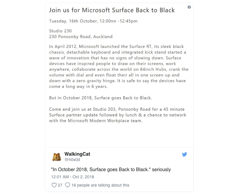 微軟確認將帶來 「黑化」款 Surface 裝置 ,你買單嗎? - 電腦王阿達 微軟確認將帶來 「黑化」款 Surface 裝置 ,你買單嗎? - 電腦王阿達