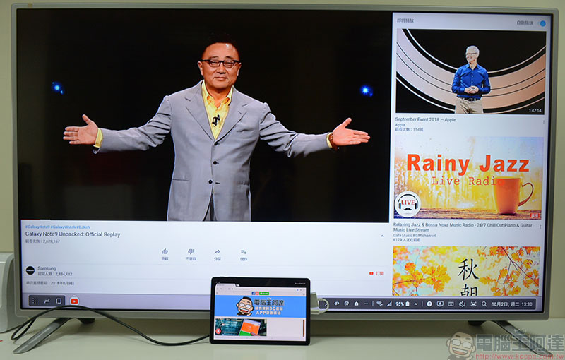 Samsung Galaxy Tab S4 暢快大螢幕平板 開箱、評測、實測 , 影音響宴 隨時開演 - 電腦王阿達 Samsung Galaxy Tab S4 暢快大螢幕平板 開箱、評測、實測 , 影音響宴 隨時開演 - 電腦王阿達