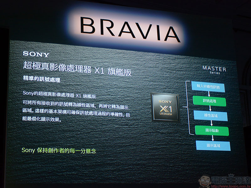 Sony BRAVIA Master 旗艦系列 4K HDR OLED 電視在台發表,極真影像精彩紛呈 - 電腦王阿達 Sony BRAVIA Master 旗艦系列 4K HDR OLED 電視在台發表,極真影像精彩紛呈 - 電腦王阿達