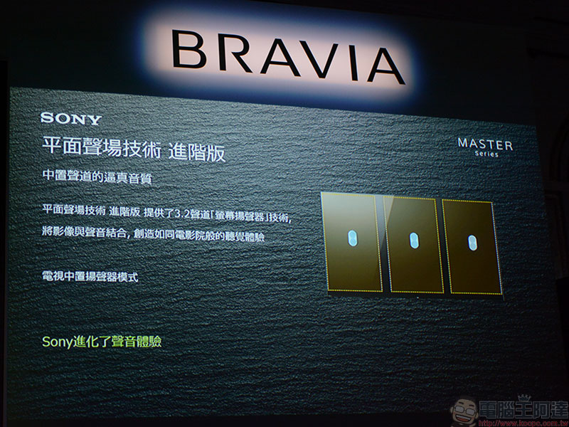 Sony BRAVIA Master 旗艦系列 4K HDR OLED 電視在台發表,極真影像精彩紛呈 - 電腦王阿達 Sony BRAVIA Master 旗艦系列 4K HDR OLED 電視在台發表,極真影像精彩紛呈 - 電腦王阿達