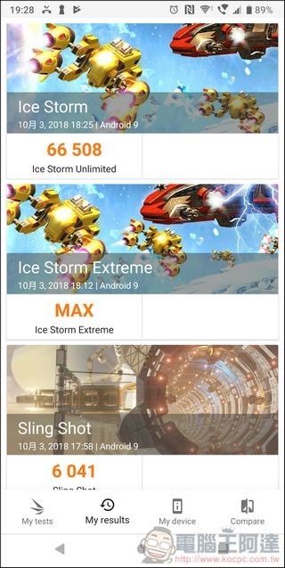 Sony Xperia XZ3 效能測試 - 07 Sony Xperia XZ3 效能測試 - 07