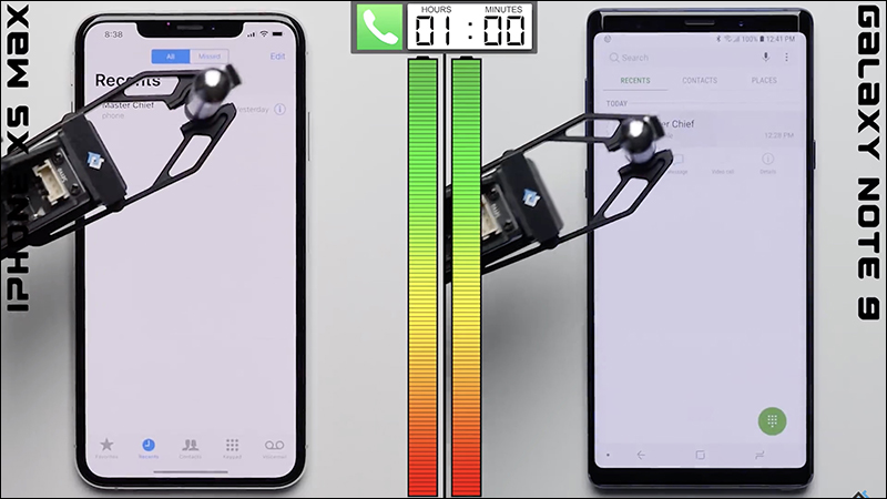 iPhone XS Max 和 Samsung Galaxy Note 9 續航力 比拼,超公平、用機器人來操作 - 電腦王阿達 iPhone XS Max 和 Samsung Galaxy Note 9 續航力 比拼,超公平、用機器人來操作 - 電腦王阿達