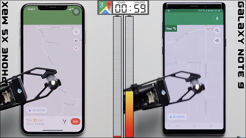 iPhone XS Max 和 Samsung Galaxy Note 9 續航力 比拼,超公平、用機器人來操作 - 電腦王阿達 iPhone XS Max 和 Samsung Galaxy Note 9 續航力 比拼,超公平、用機器人來操作 - 電腦王阿達