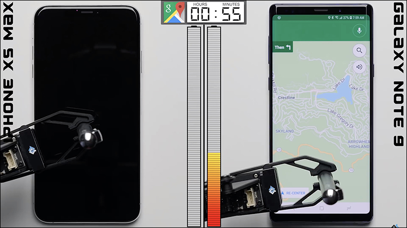 iPhone XS Max 和 Samsung Galaxy Note 9 續航力 比拼,超公平、用機器人來操作 - 電腦王阿達 iPhone XS Max 和 Samsung Galaxy Note 9 續航力 比拼,超公平、用機器人來操作 - 電腦王阿達