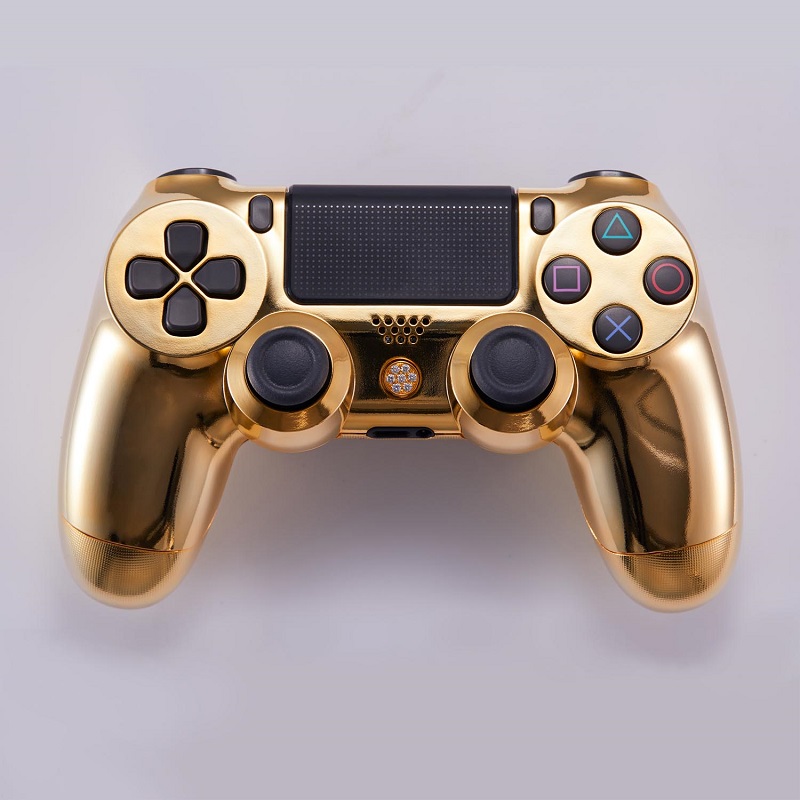 滿手盡握黃金把! 鍍金加鑽石點綴 DUALSHOCK 4無線控制器 開放訂購 - 電腦王阿達 滿手盡握黃金把! 鍍金加鑽石點綴 DUALSHOCK 4無線控制器 開放訂購 - 電腦王阿達