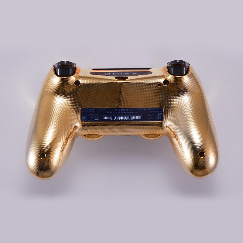 滿手盡握黃金把! 鍍金加鑽石點綴 DUALSHOCK 4無線控制器 開放訂購 - 電腦王阿達 滿手盡握黃金把! 鍍金加鑽石點綴 DUALSHOCK 4無線控制器 開放訂購 - 電腦王阿達