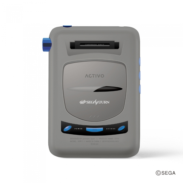 ACTIVO SEGA Saturn 造型隨身聽 預載Saturn 起動音與經典遊戲主題曲 - 電腦王阿達