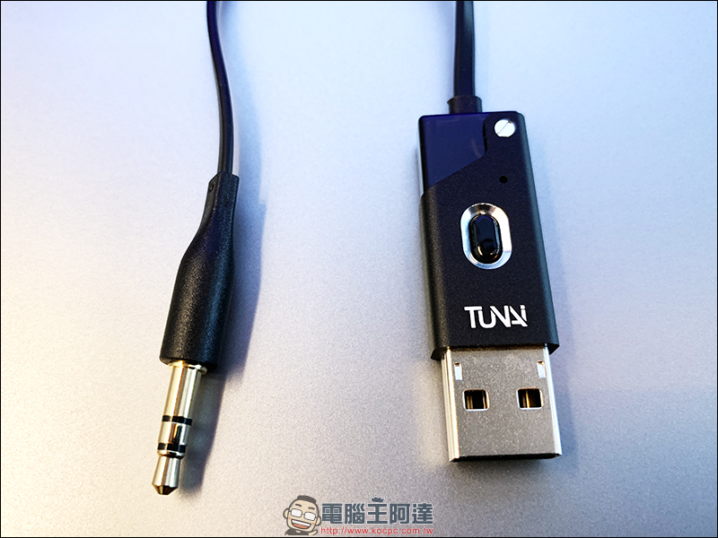 TUNAI Firefly chat 藍牙音樂接收器 開箱動手玩，隨插即用升級藍牙音響好簡單 - 電腦王阿達