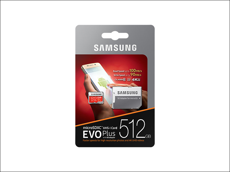 Samsung EVO Plus microSDXC 512GB 記憶卡 海外上架,售價約 10,250 元 - 電腦王阿達 Samsung EVO Plus microSDXC 512GB 記憶卡 海外上架,售價約 10,250 元 - 電腦王阿達