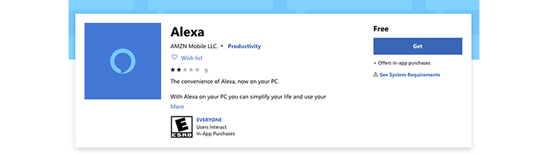 Alexa 跨入 Windows 10 電腦,上架美國微軟應用商店 - 電腦王阿達 Alexa 跨入 Windows 10 電腦,上架美國微軟應用商店 - 電腦王阿達