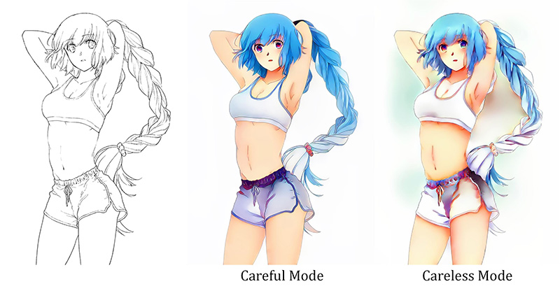 日本 AI 填色工具網站 Style2Paints ,快速化線稿為彩圖 - 電腦王阿達 日本 AI 填色工具網站 Style2Paints ,快速化線稿為彩圖 - 電腦王阿達