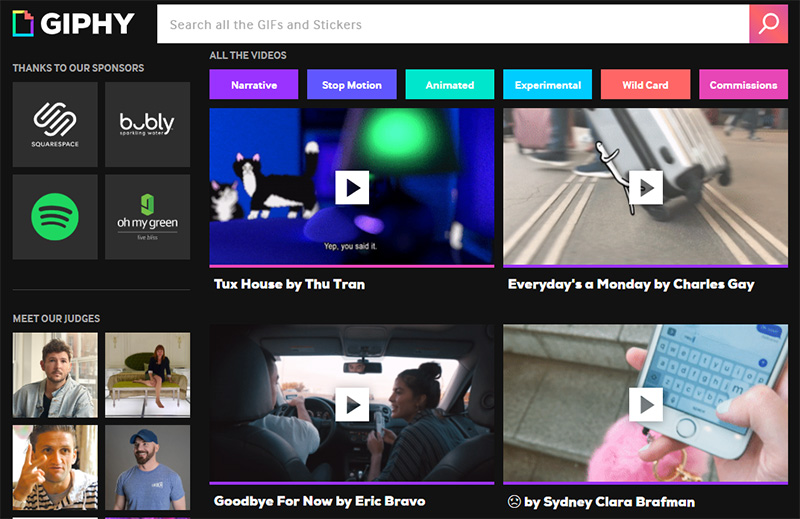 知名 GIF 圖庫網站 Giphy 將開放支援短片上傳，擴增更大的微型娛樂版圖 - 電腦王阿達