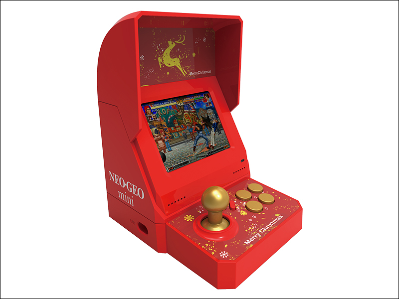 SNK NEOGEO mini 聖誕限定版 收錄多達 48 款經典遊戲作品 - 電腦王阿達