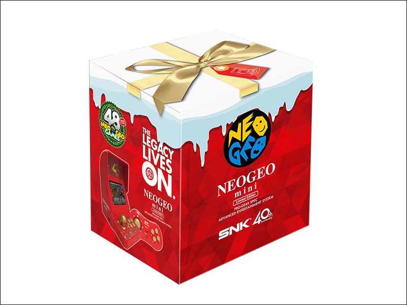 SNK NEOGEO mini 聖誕限定版 收錄多達 48 款經典遊戲作品 - 電腦王阿達