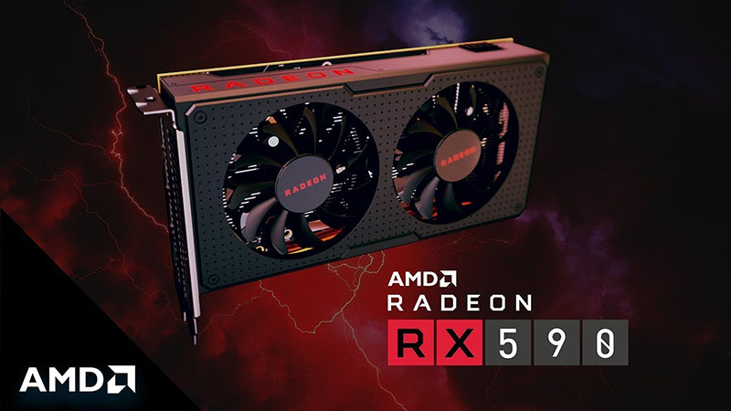 AMD 全新 Radeon RX 590 顯示卡 登場 鎖定中階最強效能 - 電腦王阿達 Radeon RX 590 顯示卡