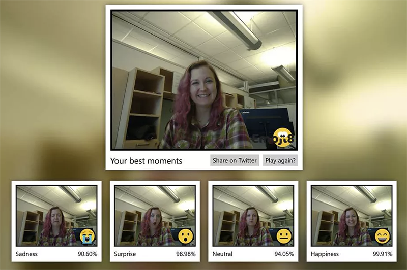 微軟的 Emoji8 app 將可為你的「表情」評分（笑） - 電腦王阿達