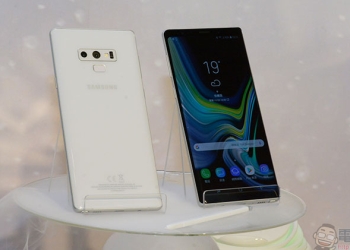 Samsung Galaxy Note 9 「初雪白」冬季新色瑩亮登場