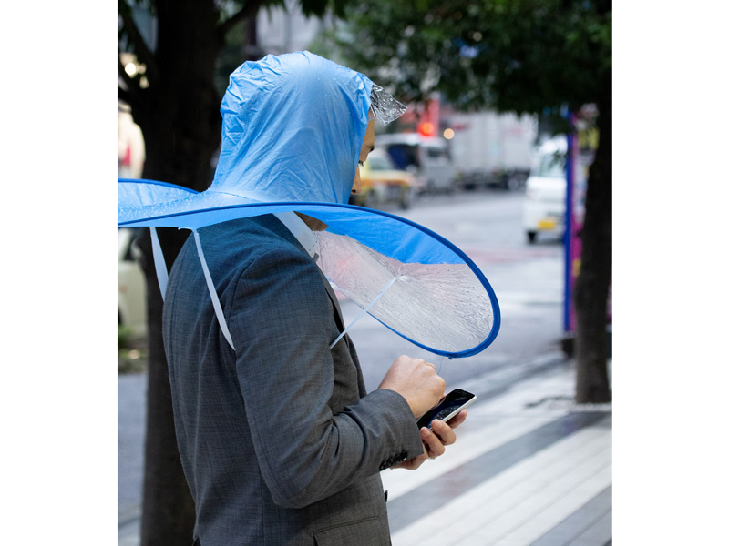 「 兩手空空傘 」 下雨撐傘仍然能自由運用兩手 - 電腦王阿達