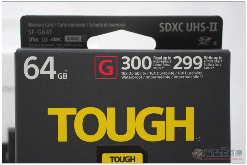 記憶卡界的極速神坦, Sony SF-G TOUGH 開箱 報告(評價 / 評測 / 動手玩) - 電腦王阿達 記憶卡界的極速神坦, Sony SF-G TOUGH 開箱 報告(評價 / 評測 / 動手玩) - 電腦王阿達