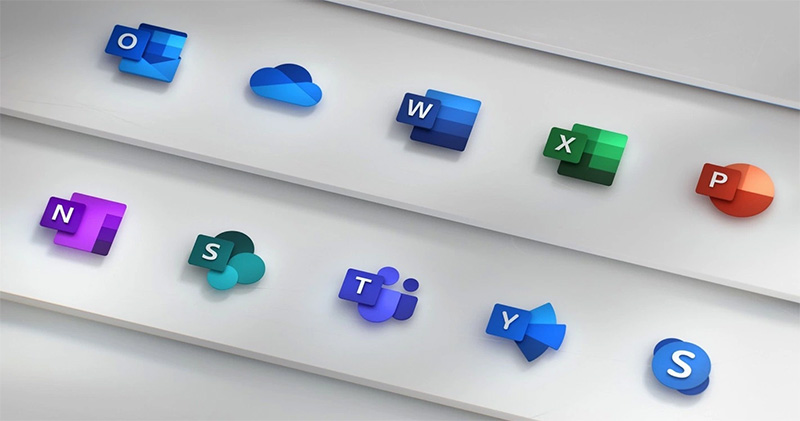 Microsoft 將大幅修改 Office 系列與多款服務圖示 - 電腦王阿達