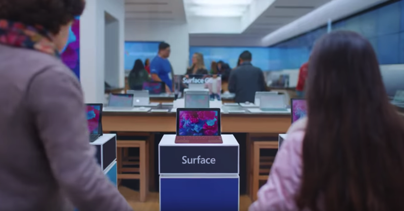 Surface Go 廣告 ,螢幕快照 2018 12 05 下午2 24 43