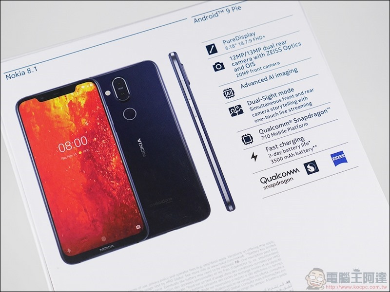 Nokia 8.1 開箱 評測 - 04 Nokia 8.1 開箱 評測 - 04