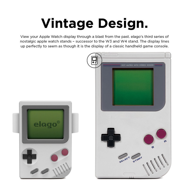 Game Boy造型 Apple Watch 充電座 趕搭主機懷舊風 - 電腦王阿達