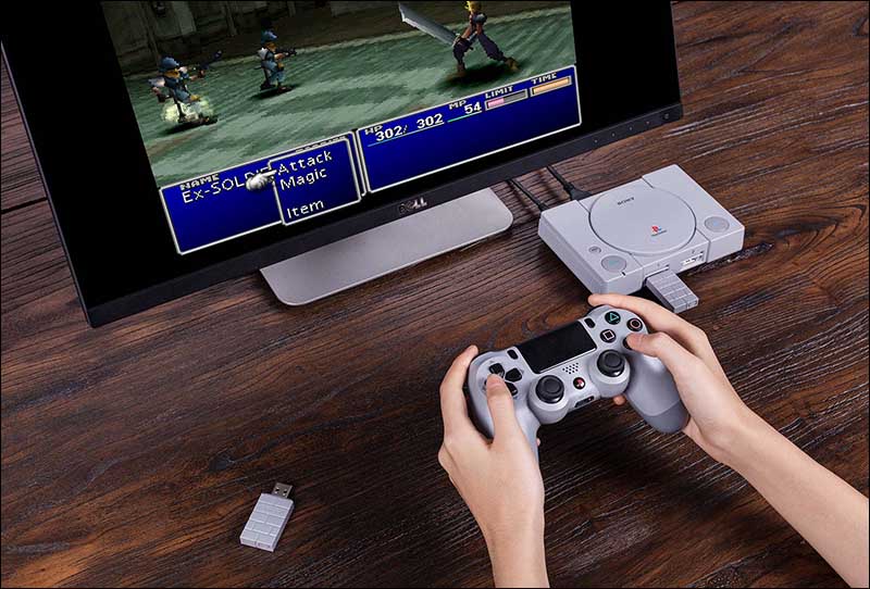 8BitDo 八位堂 推出 PlayStation Classic USB 無線接收器 - 電腦王阿達
