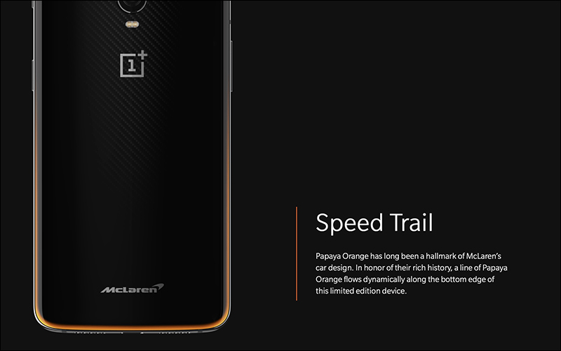 OnePlus 6T McLaren Edition 正式登場: 10GB RAM 、更快的充電效率! - 電腦王阿達 OnePlus 6T McLaren Edition 正式登場: 10GB RAM 、更快的充電效率! - 電腦王阿達