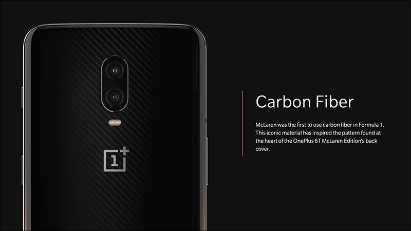 OnePlus 6T McLaren Edition 正式登場: 10GB RAM 、更快的充電效率! - 電腦王阿達 OnePlus 6T McLaren Edition 正式登場: 10GB RAM 、更快的充電效率! - 電腦王阿達