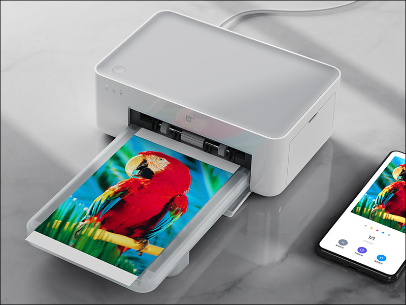 小米米家照片打印機 推出：手機拍照直接印、還能印証件照 - 電腦王阿達
