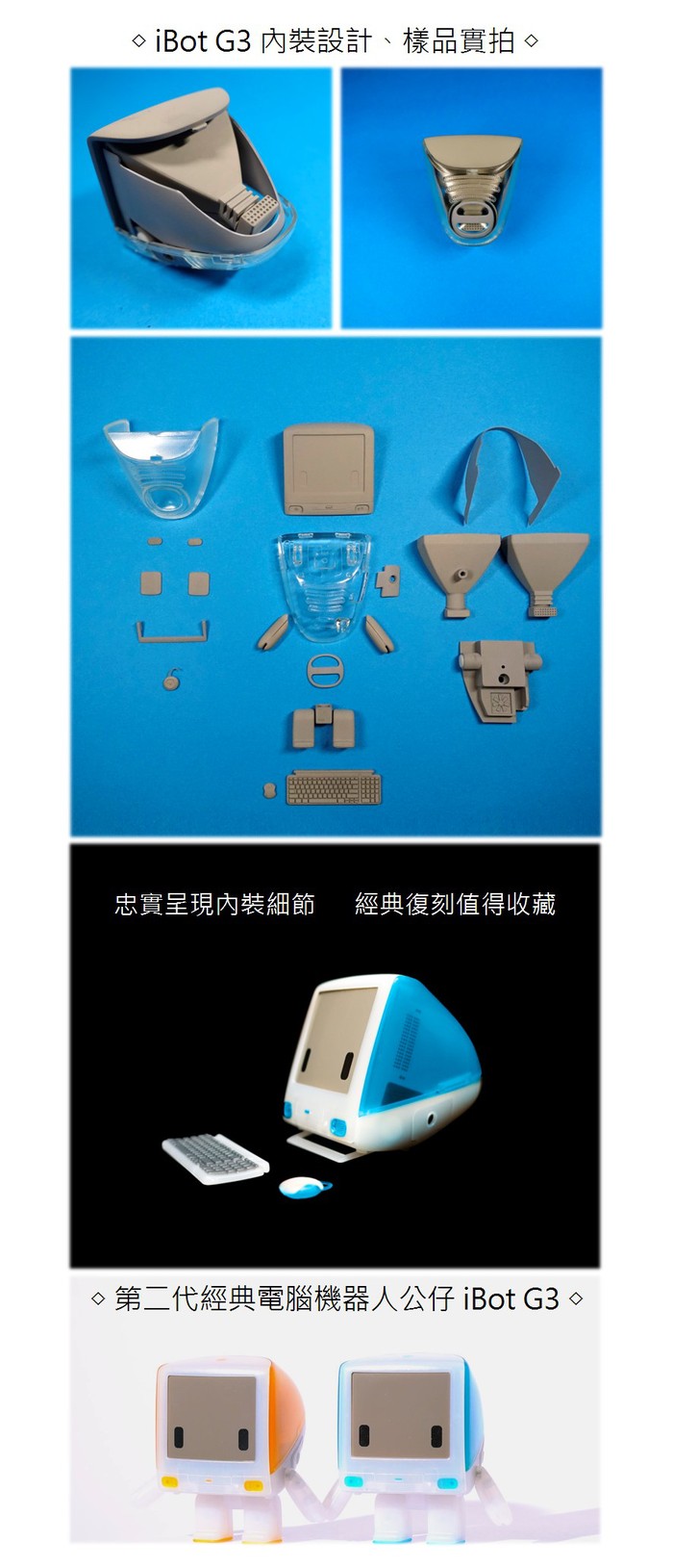 iMac G3 變成公仔機器人,老果粉們不收一台做紀念嗎 - 電腦王阿達 iMac G3 變成公仔機器人,老果粉們不收一台做紀念嗎 - 電腦王阿達