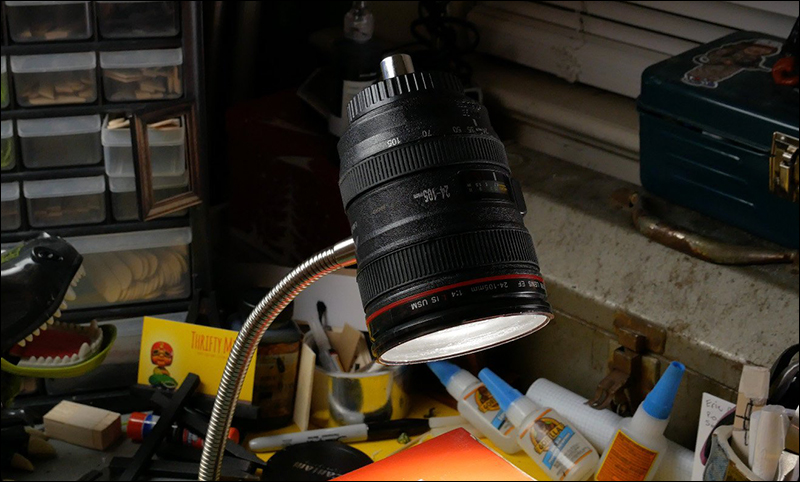 國外攝影師 DIY 自製 Canon L 鏡檯燈 ,滿滿的攝影魂呀! - 電腦王阿達 國外攝影師 DIY 自製 Canon L 鏡檯燈 ,滿滿的攝影魂呀! - 電腦王阿達