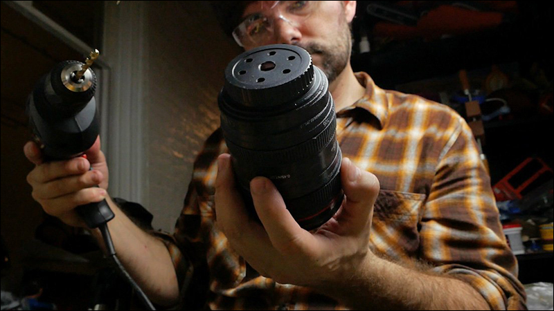 國外攝影師 DIY 自製 Canon L 鏡檯燈 ，滿滿的攝影魂呀！ - 電腦王阿達