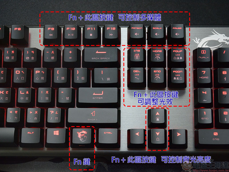msi VIGOR GK60 電競鍵盤、CLUTCH GM50 電競滑鼠、AGILITY GD70 滑鼠墊,新玩具開箱啦! - 電腦王阿達 msi VIGOR GK60 電競鍵盤、CLUTCH GM50 電競滑鼠、AGILITY GD70 滑鼠墊,新玩具開箱啦! - 電腦王阿達