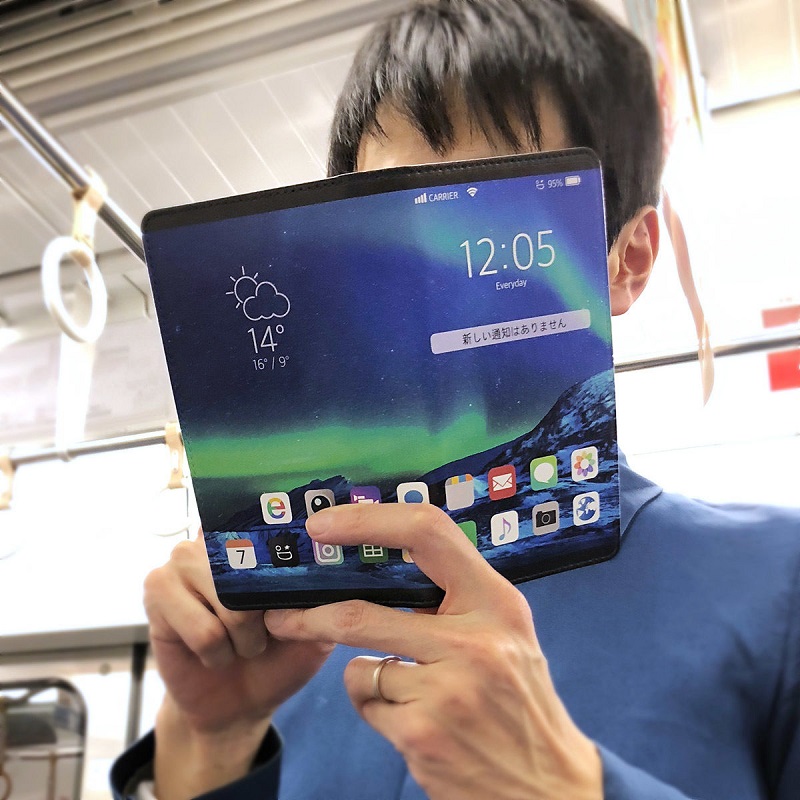 「 可摺疊智慧型手機風保護套 」KUSO體驗可彎曲螢幕手機的魅力 - 電腦王阿達 「 可摺疊智慧型手機風保護套 」KUSO體驗可彎曲螢幕手機的魅力 - 電腦王阿達