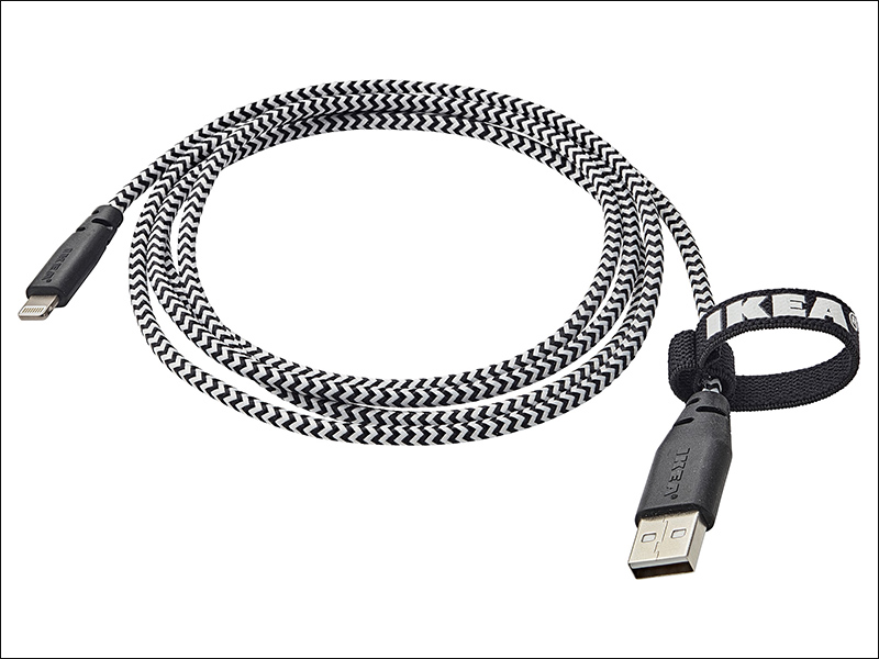 IKEA 推出 Apple MFi 認證 Lightning 尼龍編織充電傳輸線 - 電腦王阿達 IKEA 推出 Apple MFi 認證 Lightning 尼龍編織充電傳輸線 - 電腦王阿達