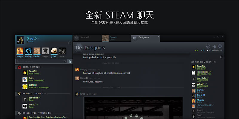 Steam 宣布 2019 將推出全新聊天手機應用程式並公布 2018 年數據 - 電腦王阿達 Steam 宣布 2019 將推出全新聊天手機應用程式並公布 2018 年數據 - 電腦王阿達