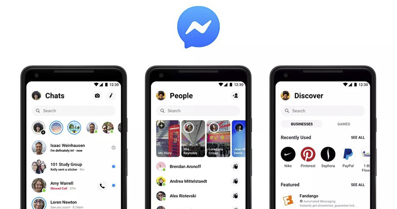 圓滾滾的 Facebook Messenger 圓滾滾的 Facebook Messenger