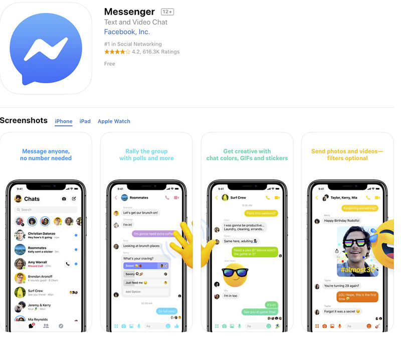 圓滾滾的 Facebook Messenger 更新，現已全面釋出（你玩到了嗎） - 電腦王阿達