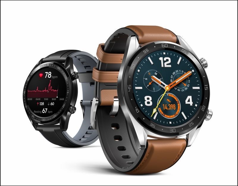 【HUAWEI】HUAWEI WATCH GT(黑色-運動版、鋼色-時尚版) 【HUAWEI】HUAWEI WATCH GT(黑色-運動版、鋼色-時尚版)