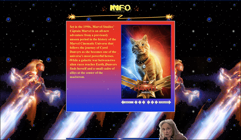 電影《驚奇隊長》 官網上線,濃濃的 90年代復古風格設計 - 電腦王阿達 電影《驚奇隊長》 官網上線,濃濃的 90年代復古風格設計 - 電腦王阿達